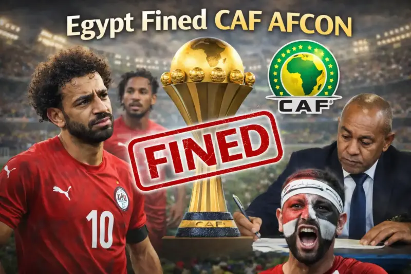 Egypt Fined CAF AFCON