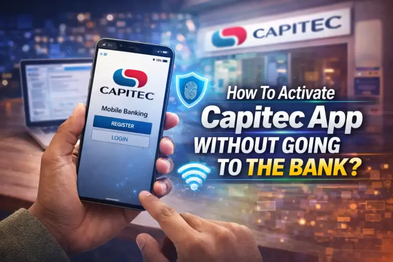 How To Activate Capitec App Without Going To The Bank
