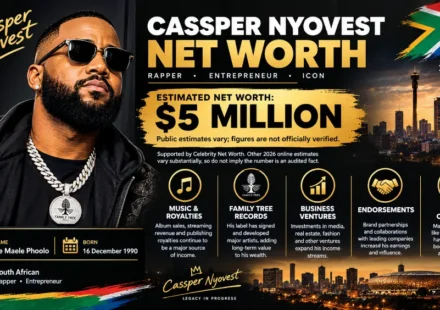 Cassper Nyovest Net Worth