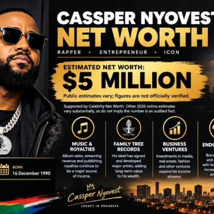 Cassper Nyovest Net Worth